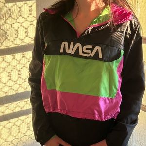 NASA Windbreaker hoodie